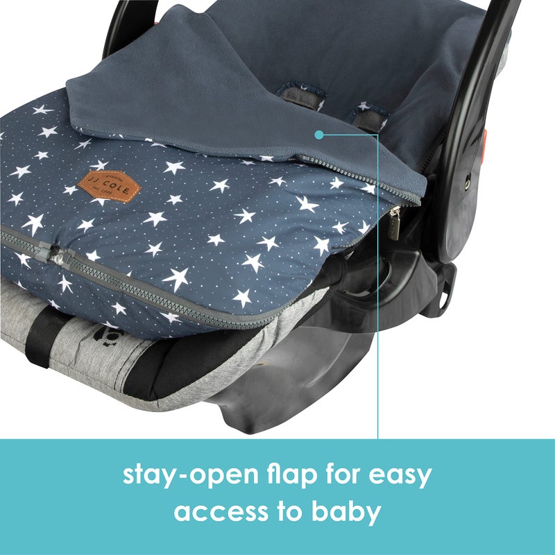 JJ Cole Baby Bundle 365 - Baby Car Seat Cover & Stroller Accessory - Lightweight Baby Bunting for Year Round Comfort - Image 4